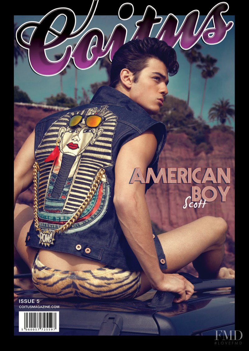 Scott Gardner featured on the Coitus cover from August 2012