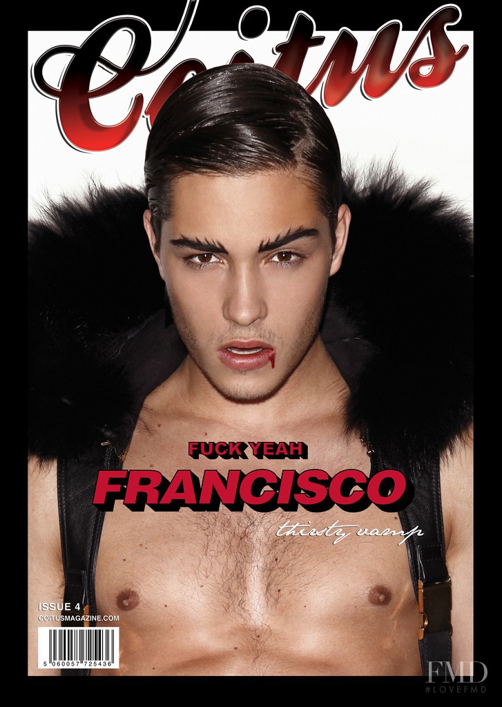 Francisco Lachowski featured on the Coitus cover from January 2012