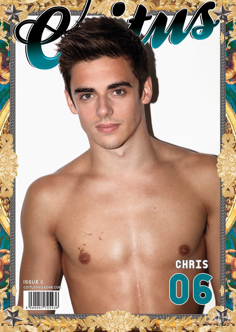 Chris Mears featured on the Coitus cover from November 2013