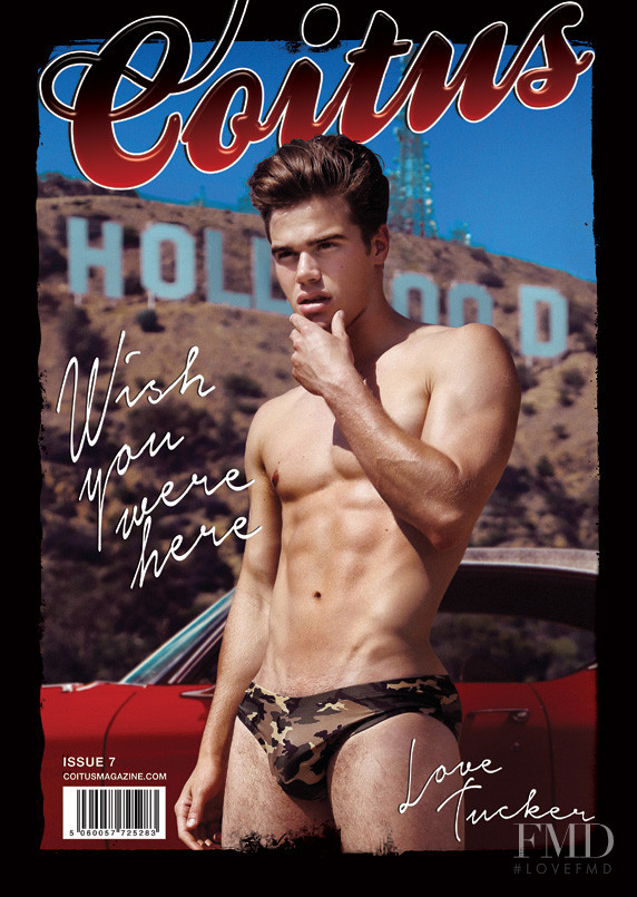 Tucker Des Lauriers featured on the Coitus cover from August 2014