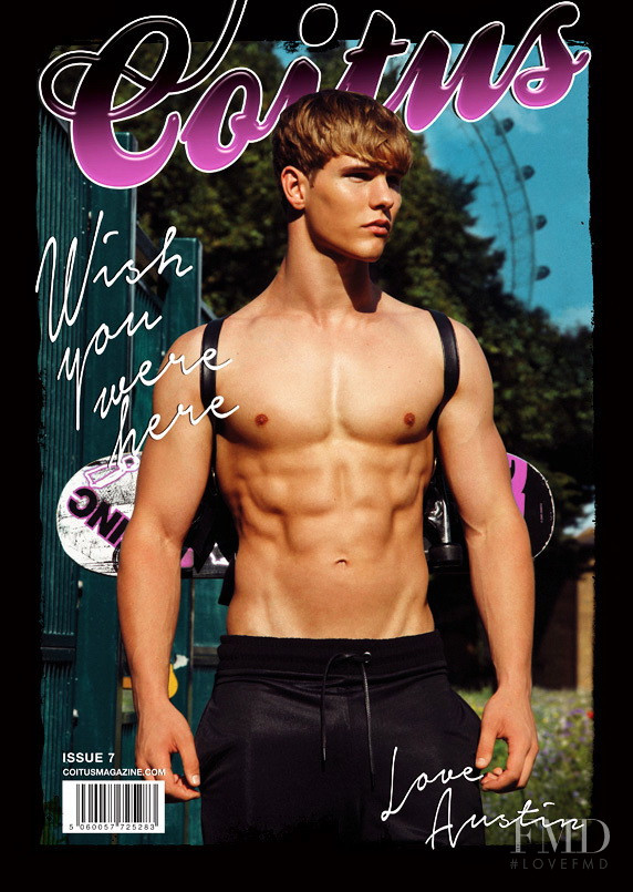 Austin Scoggin featured on the Coitus cover from August 2014