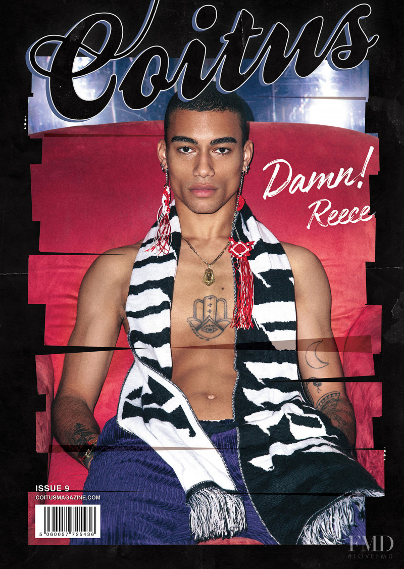 King Reece featured on the Coitus cover from December 2017