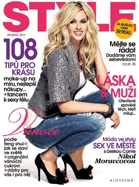 Nikol Moravcová featured on the Style cover from December 2010