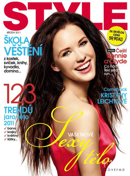 Kristyny Leichtove featured on the Style cover from March 2011