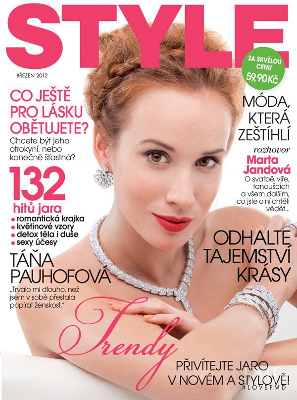 Tana Pauhofova featured on the Style cover from March 2012