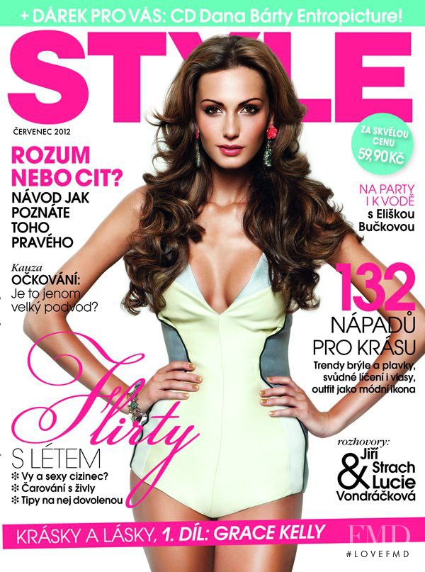 Eliska Buckova featured on the Style cover from September 2012