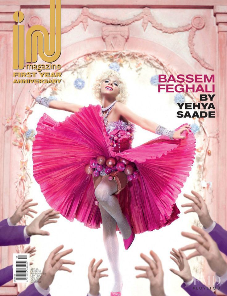 Bassem Feghali featured on the IN Magazine cover from April 2011