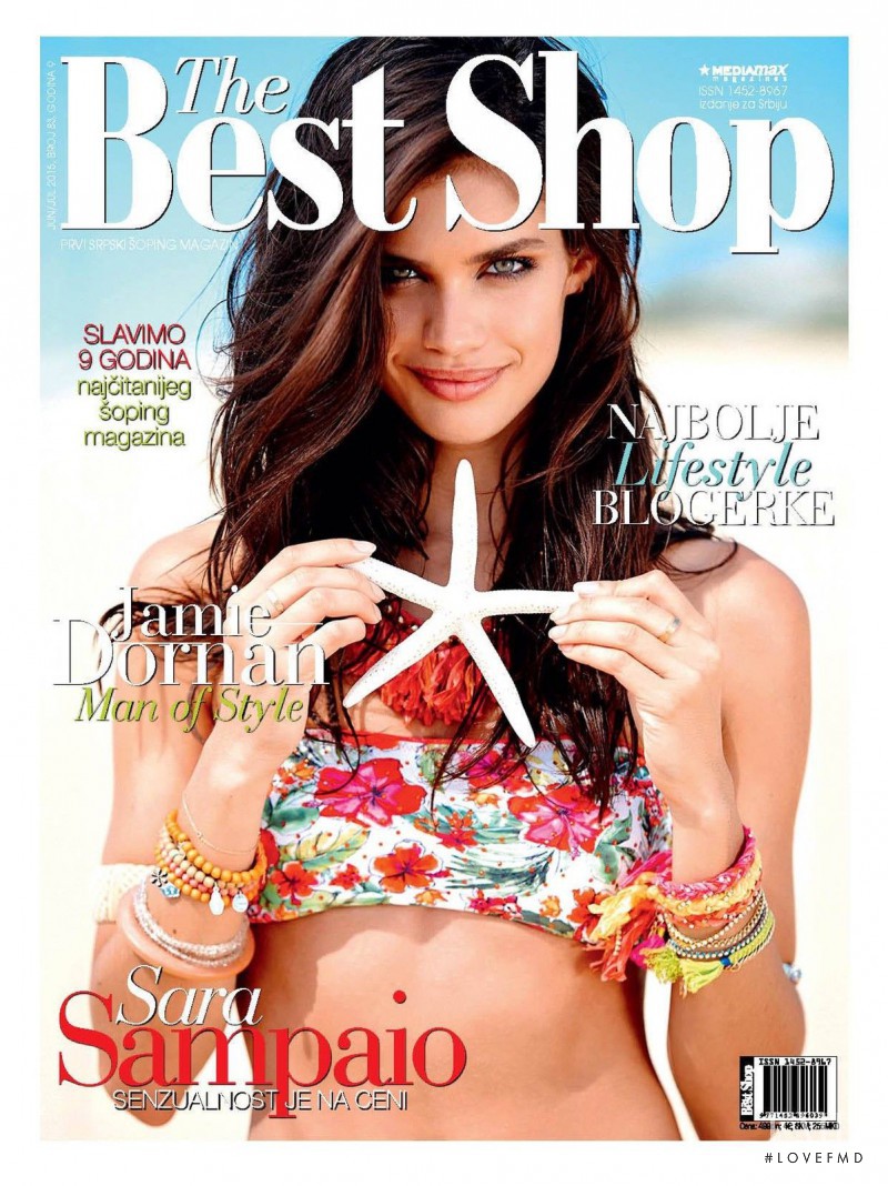 Sara Sampaio featured on the The Best Shop Serbia cover from June 2015