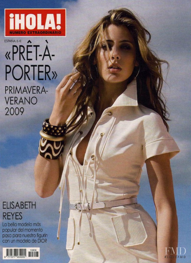 Elisabeth Reyes featured on the Hola! Pret a Porter cover from March 2009