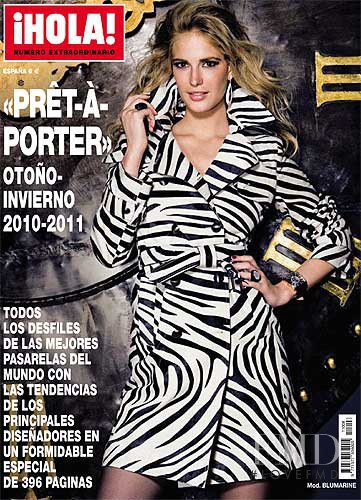 Teresa Astolfi featured on the Hola! Pret a Porter cover from September 2010