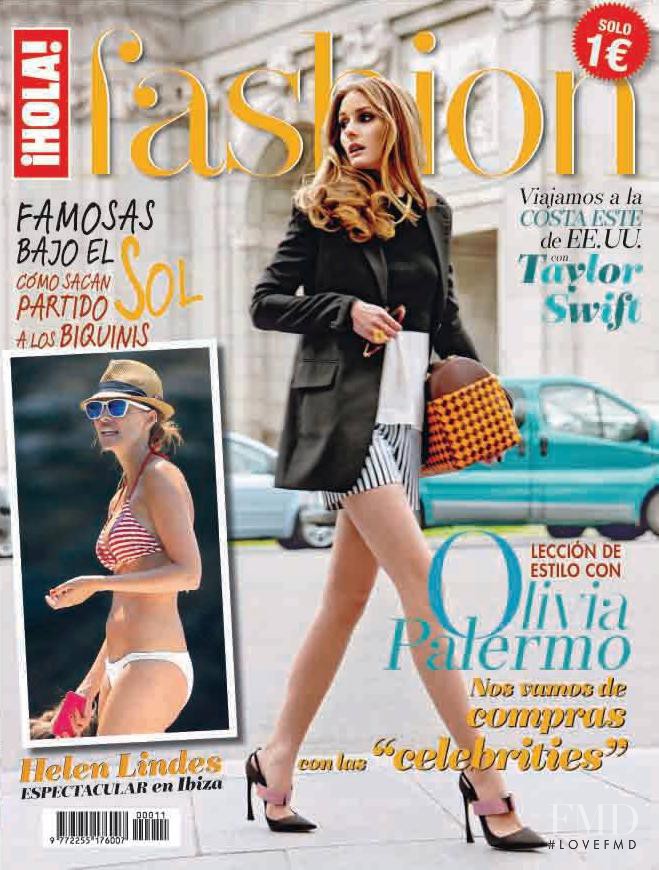 Olivia Palermo featured on the Hola! Fashion cover from August 2013