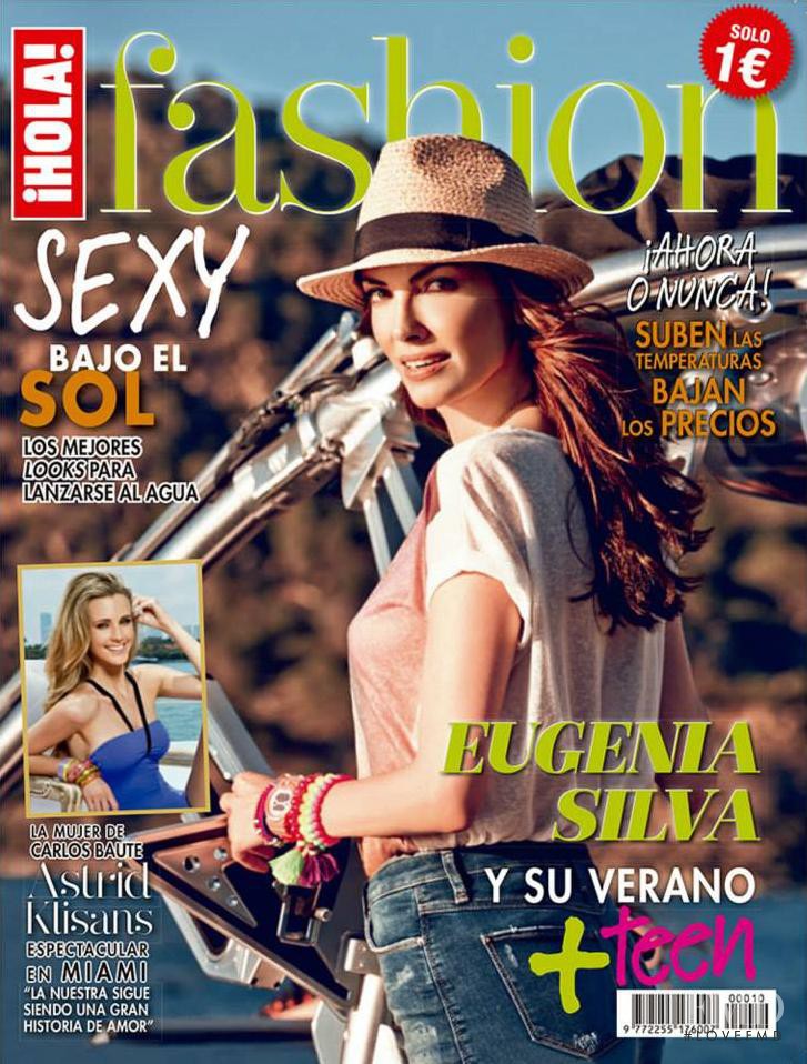 Eugenia Silva featured on the Hola! Fashion cover from July 2013