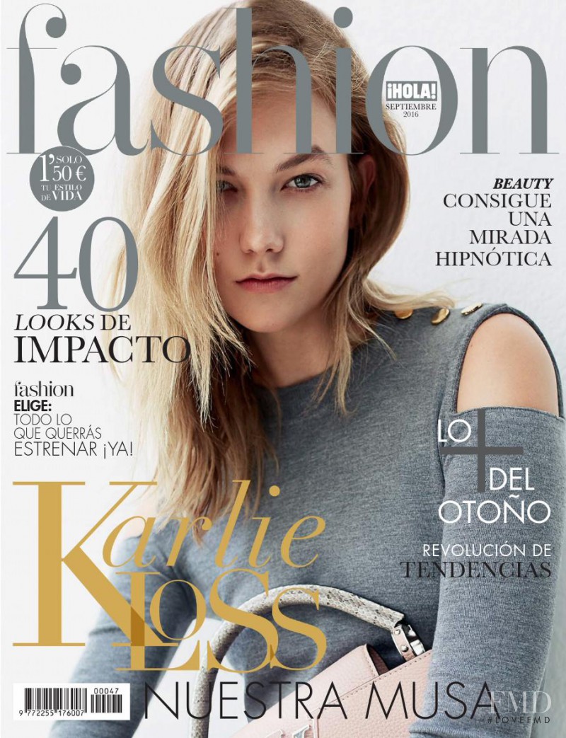 Karlie Kloss featured on the Hola! Fashion cover from September 2016