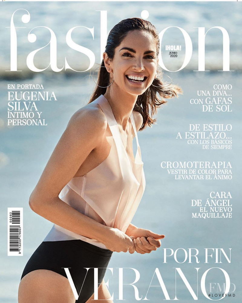 Eugenia Silva featured on the Hola! Fashion cover from June 2020