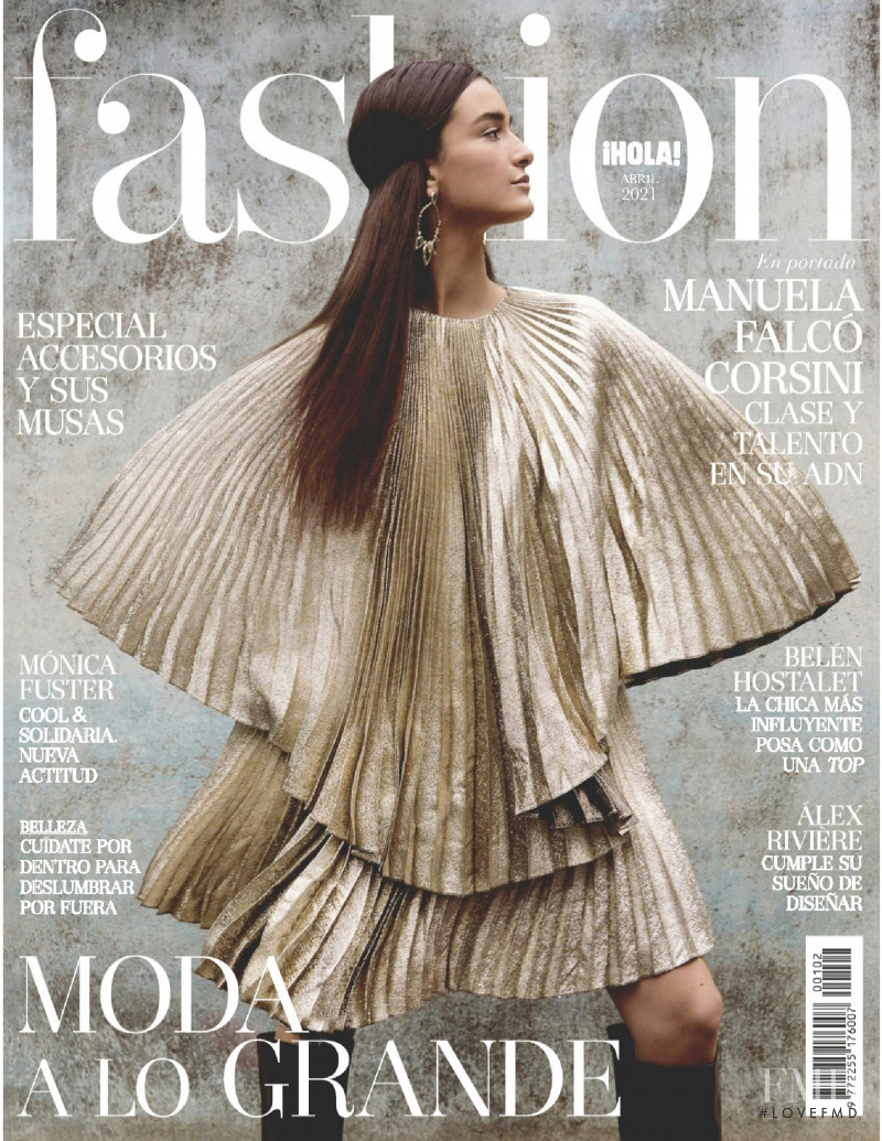  featured on the Hola! Fashion cover from April 2021