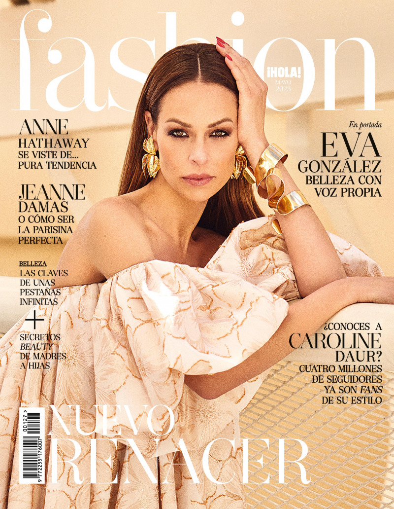 Eva Gonzalez featured on the Hola! Fashion cover from May 2023