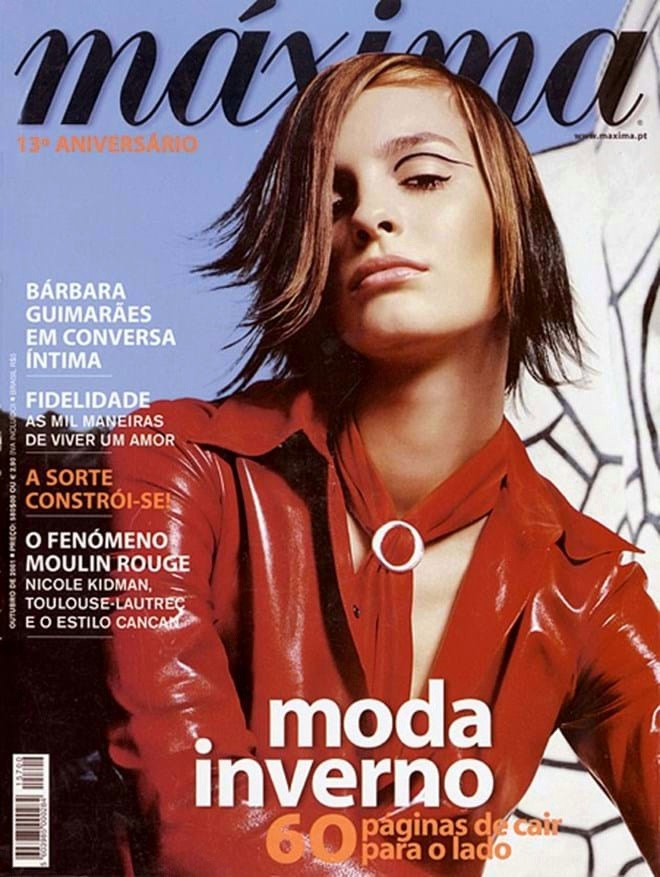  featured on the Máxima Portugal cover from October 2001