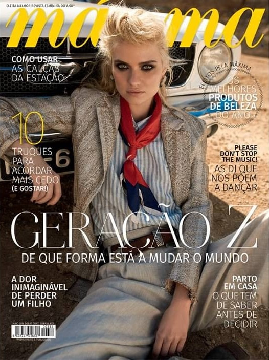  featured on the Máxima Portugal cover from May 2016