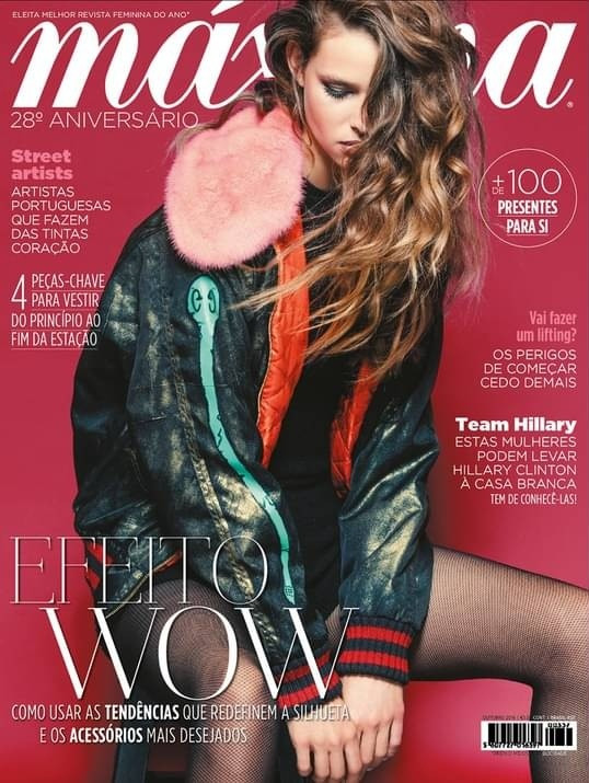  featured on the Máxima Portugal cover from October 2016