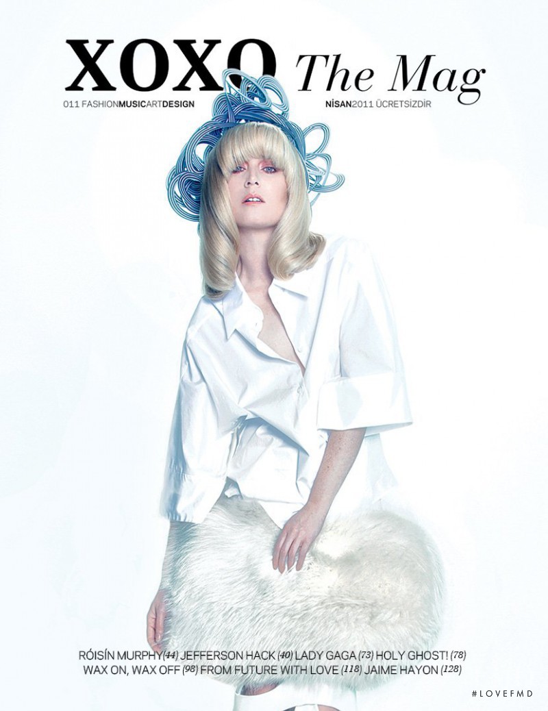 Róisín Murphy featured on the XOXO The Mag cover from April 2011