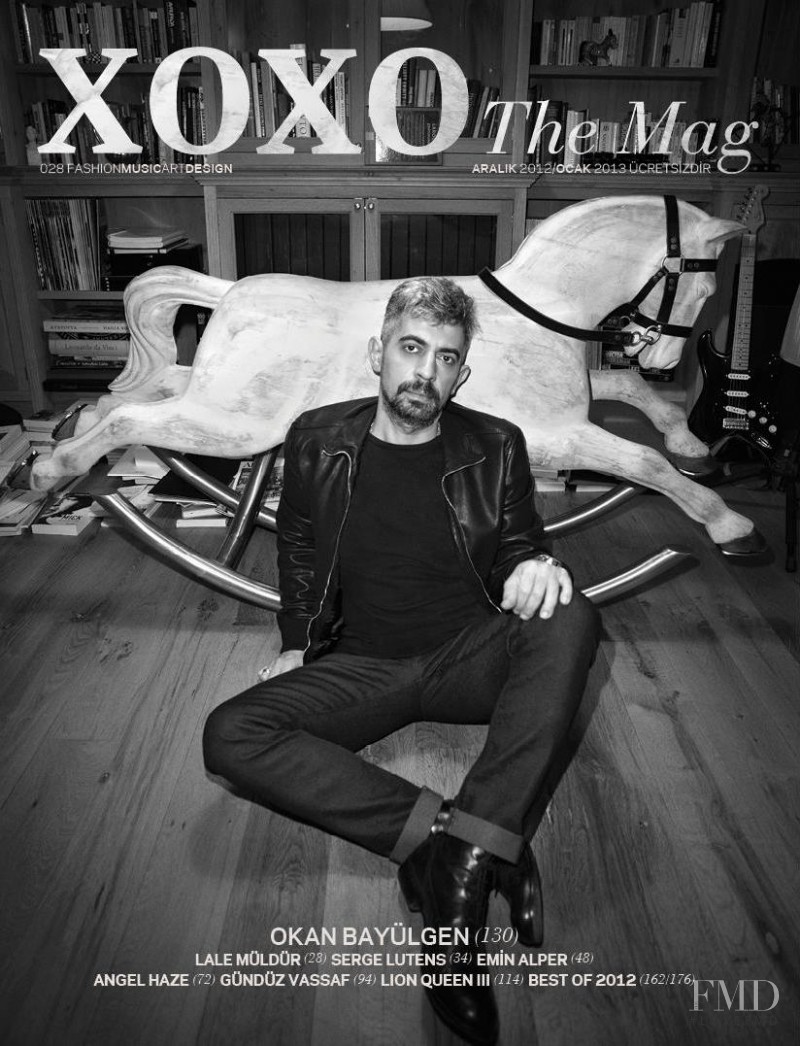 Okan Bayulgen featured on the XOXO The Mag cover from December 2012
