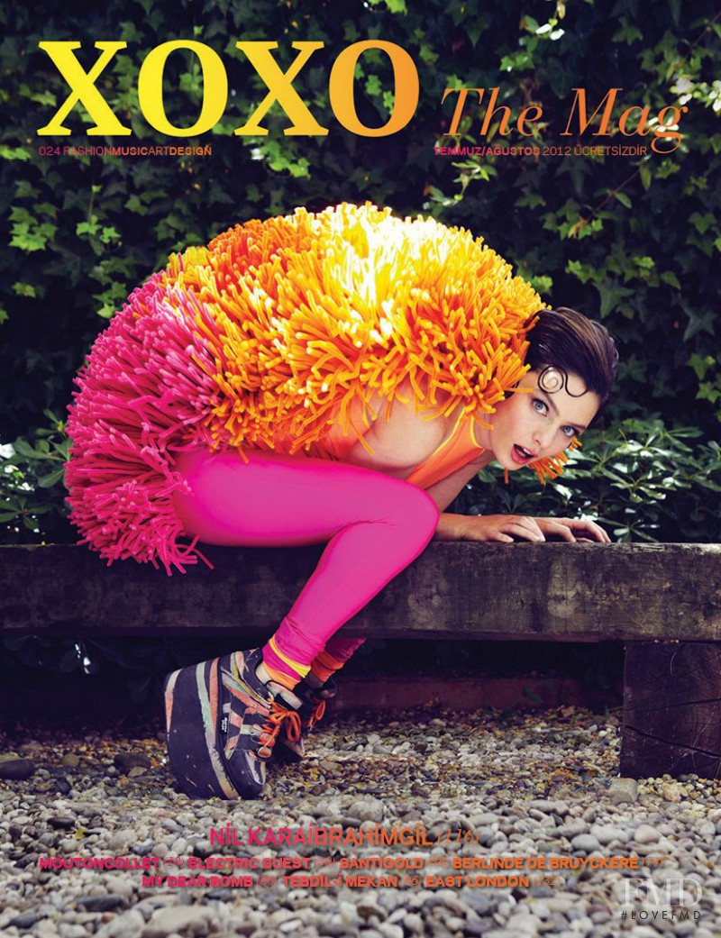 Nil Karaibrahimgil featured on the XOXO The Mag cover from July 2012