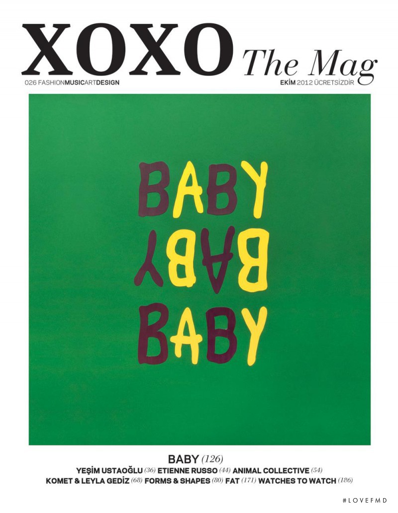  featured on the XOXO The Mag cover from October 2012