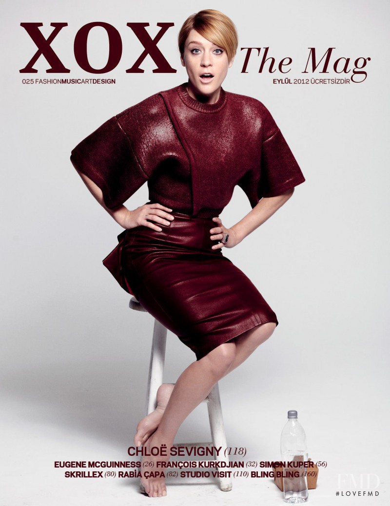 Chloe Sevigny featured on the XOXO The Mag cover from September 2012