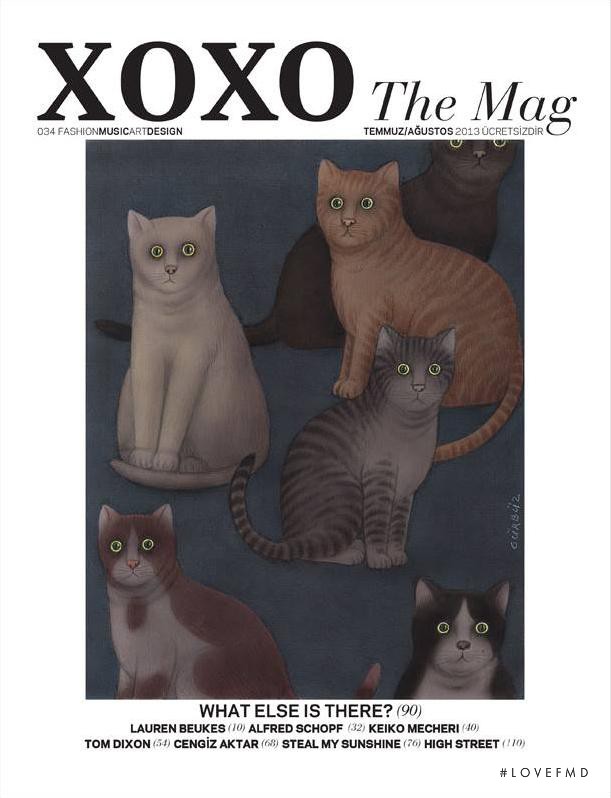  featured on the XOXO The Mag cover from July 2013