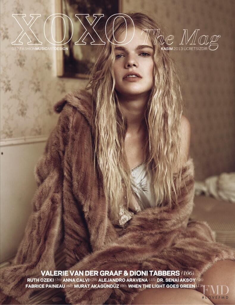 Valerie van der Graaf featured on the XOXO The Mag cover from November 2013