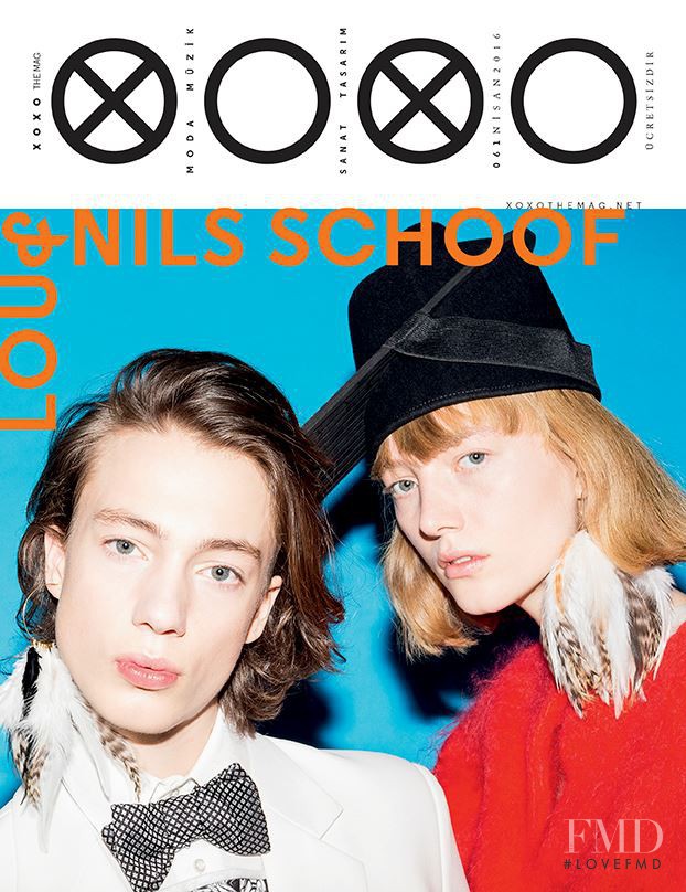 Lou Schoof featured on the XOXO The Mag cover from June 2016