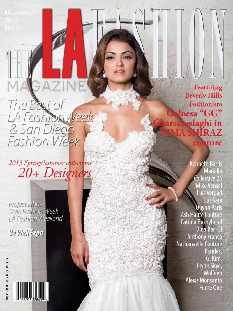 featured on the The Los Angeles Fashion cover from November 2012