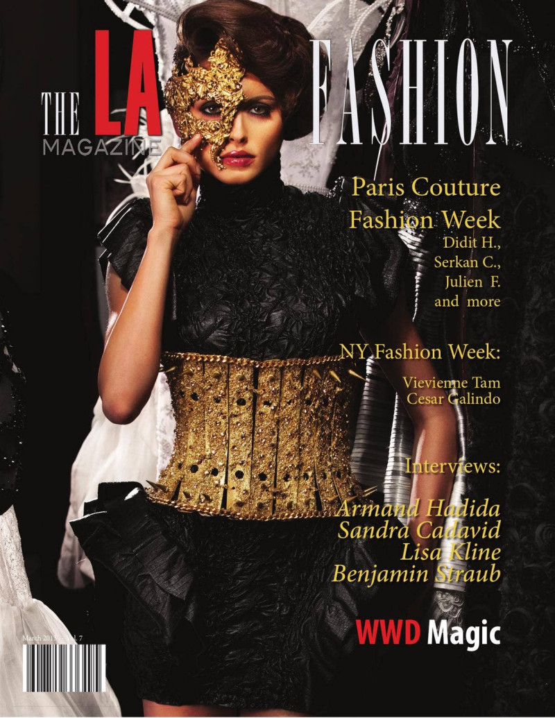  featured on the The Los Angeles Fashion cover from March 2013