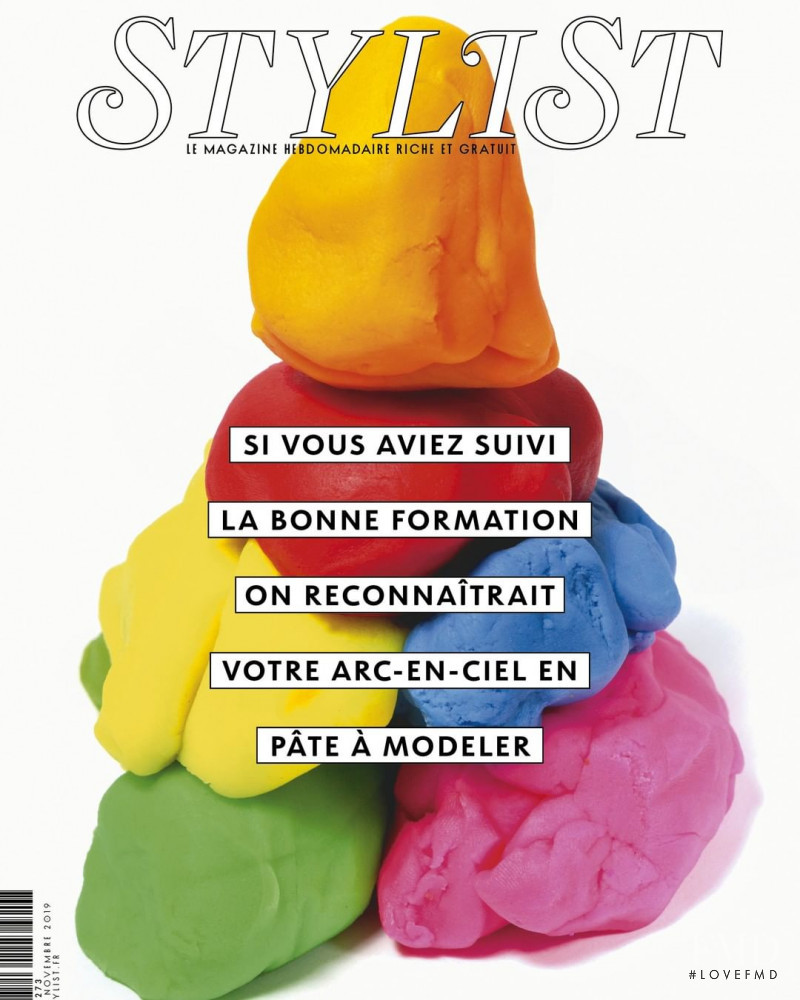  featured on the Stylist France cover from November 2019