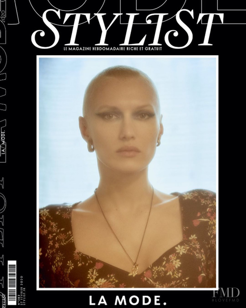  featured on the Stylist France cover from February 2020