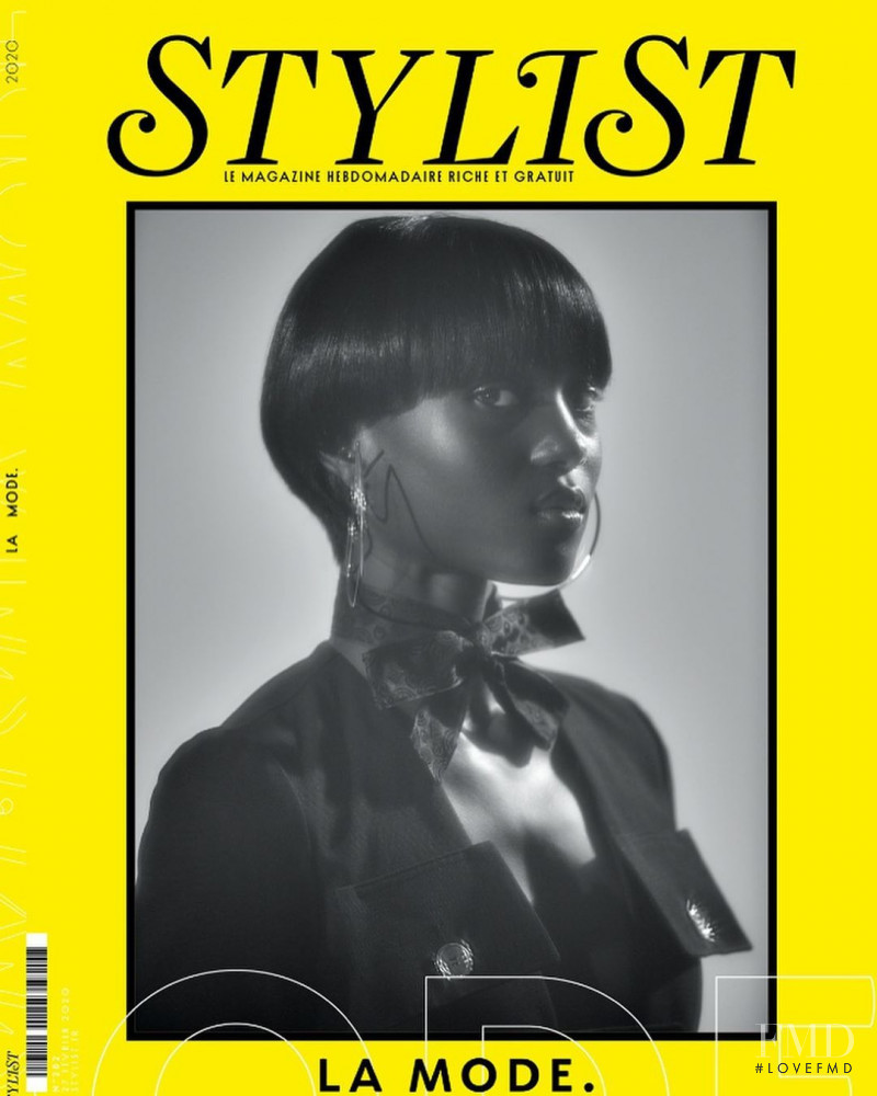  featured on the Stylist France cover from February 2020