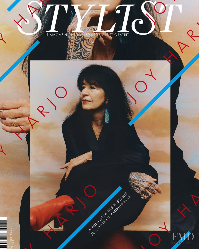  featured on the Stylist France cover from January 2020
