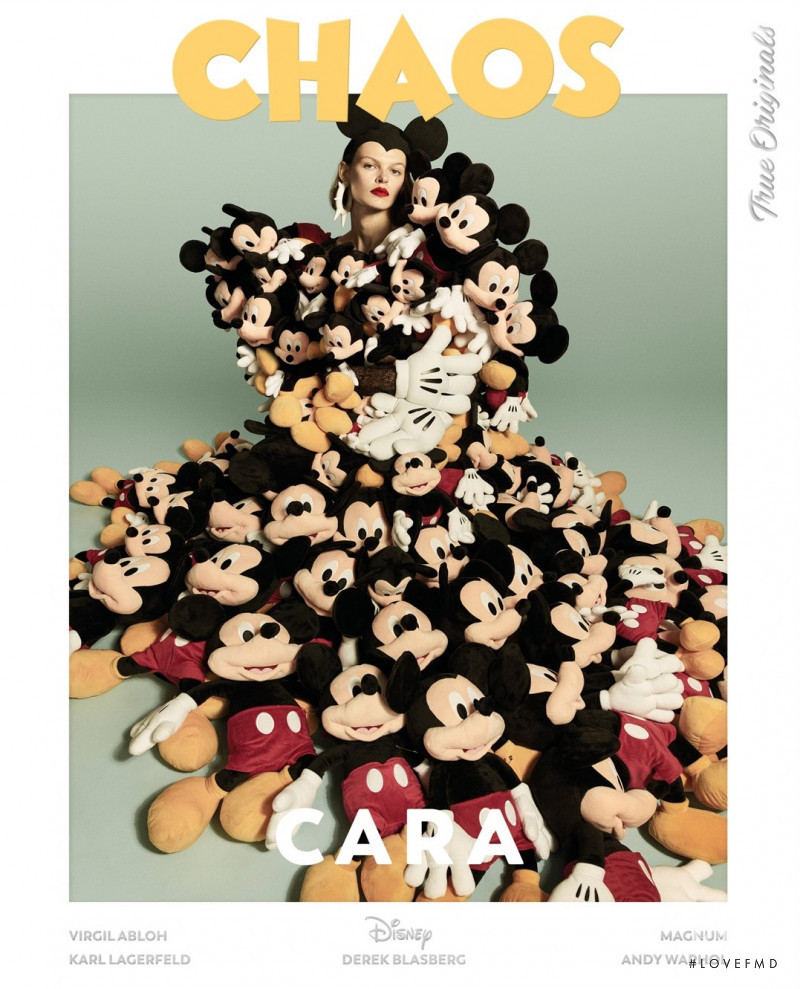 Cara Taylor featured on the Chaos cover from December 2018