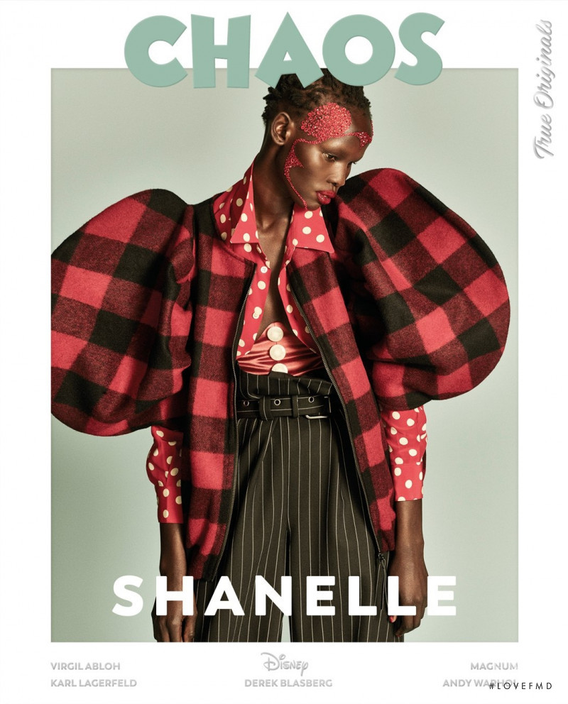 Shanelle Nyasiase featured on the Chaos cover from December 2018