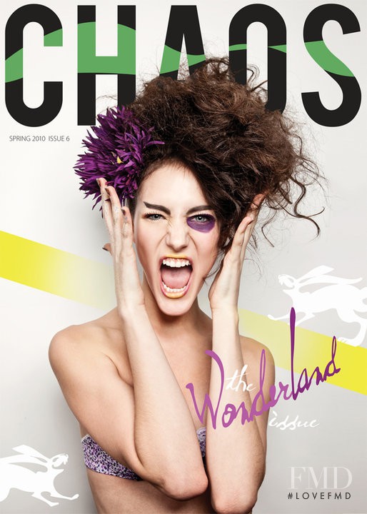 Erica Rosen featured on the Chaos cover from May 2010