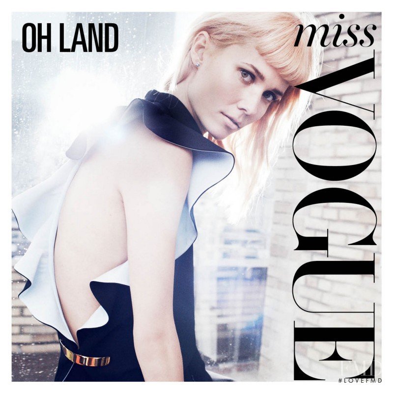 Oh Land featured on the Miss Vogue Australia cover from March 2013