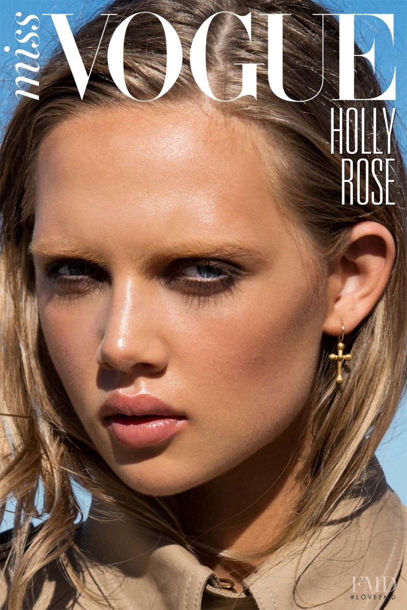 Holly Rose Emery featured on the Miss Vogue Australia cover from May 2013
