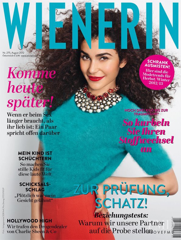  featured on the Wienerin cover from August 2012