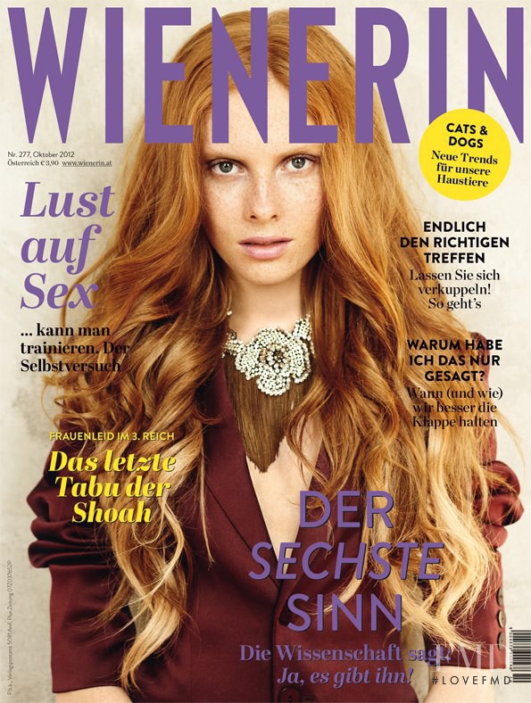  featured on the Wienerin cover from October 2012