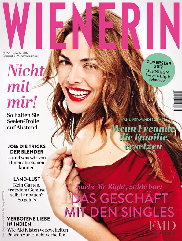  featured on the Wienerin cover from September 2012
