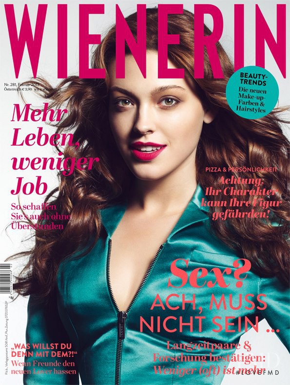  featured on the Wienerin cover from February 2013