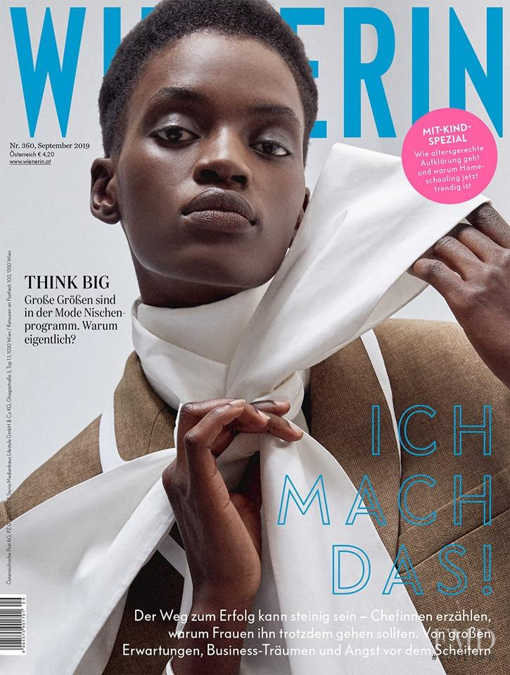 Aketch Joy Winnie featured on the Wienerin cover from September 2019