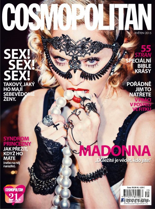  featured on the Cosmopolitan Czech Republic cover from May 2015
