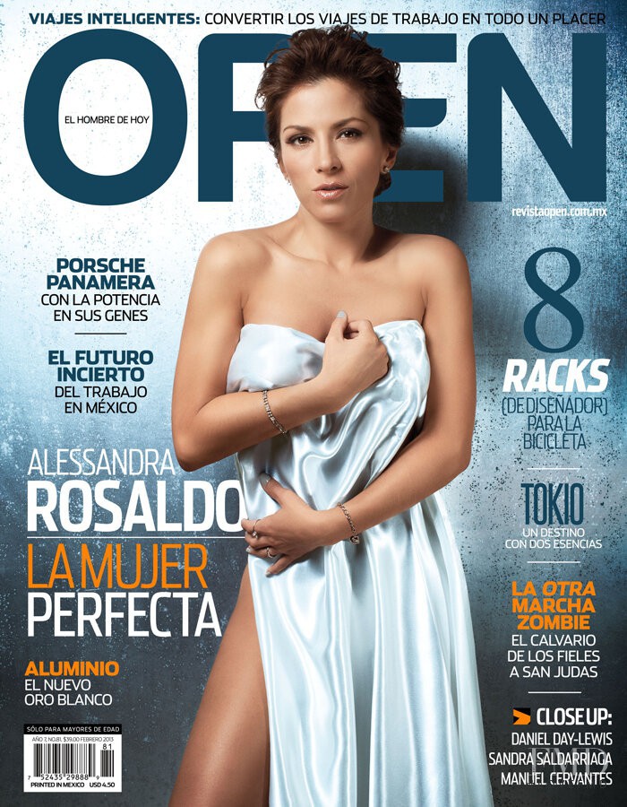 Alessandra Rosaldo featured on the Open cover from February 2013