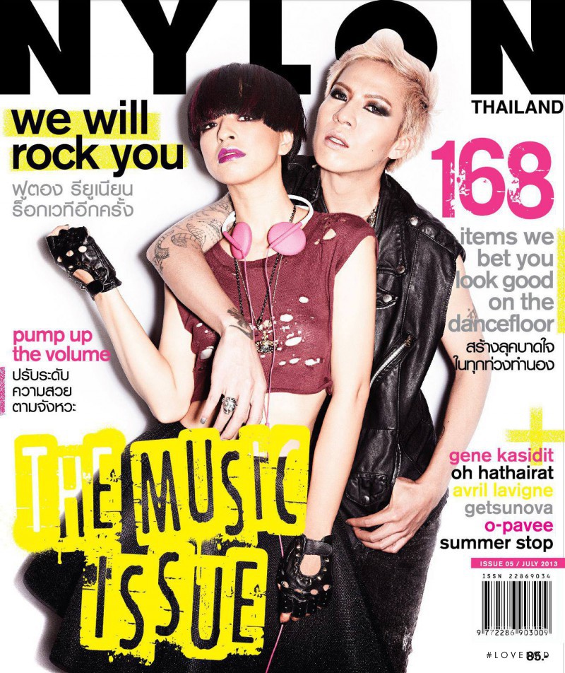  featured on the Nylon Thailand cover from July 2013